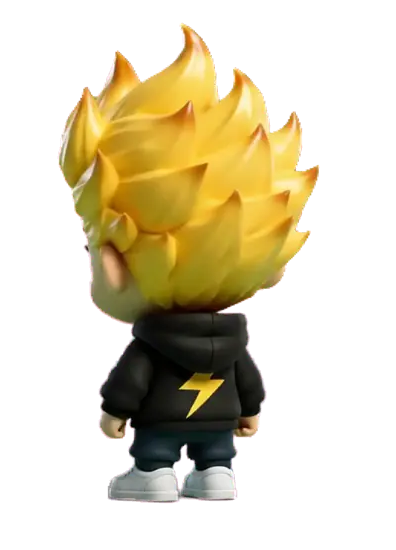 barqboi turning around and giving a thumbs up
